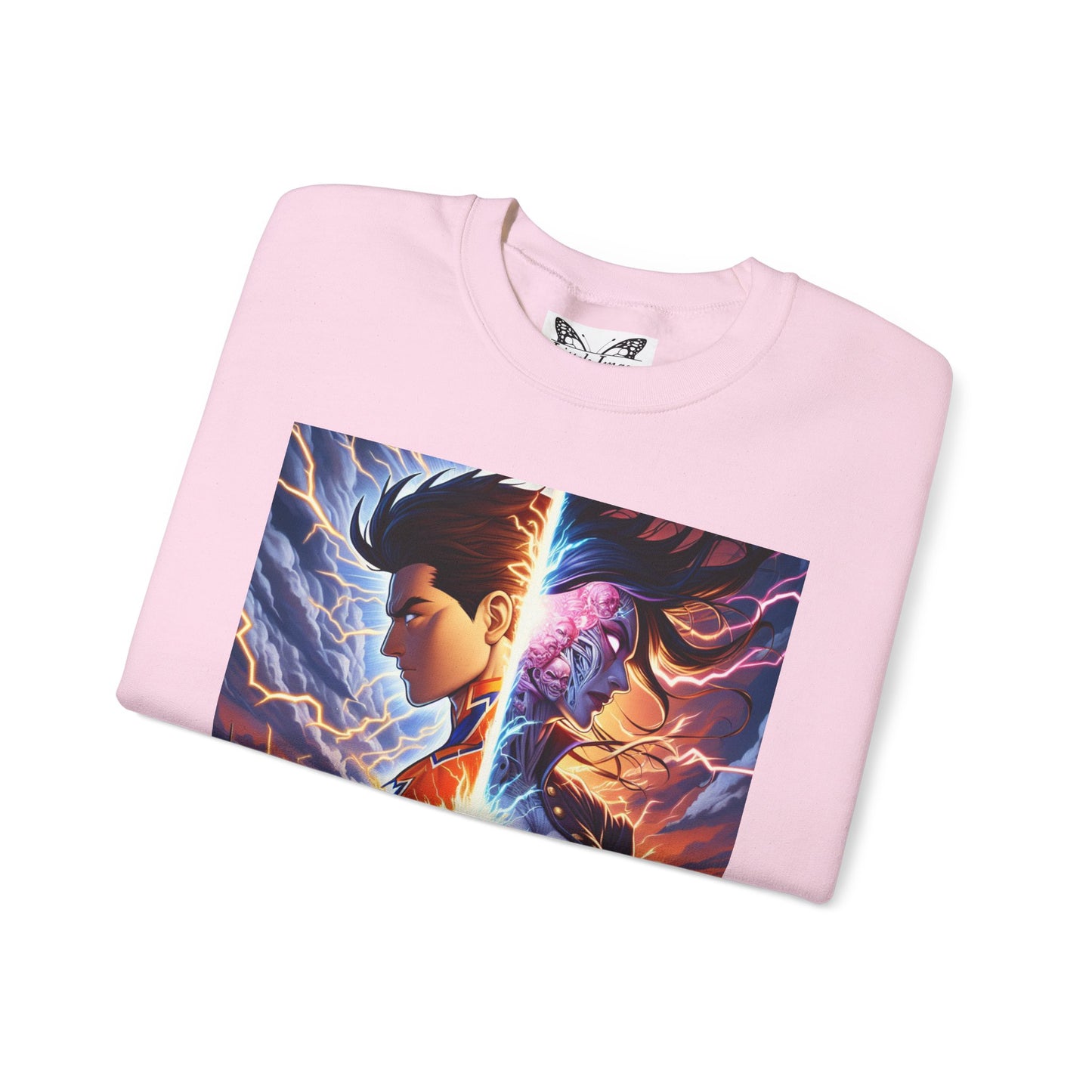 Epic Heroic Battle Unisex Sweatshirt | Cozy Crewneck for Nerds, Gifts for Fans, Stylish Casual Wear, Perfect for Conventions