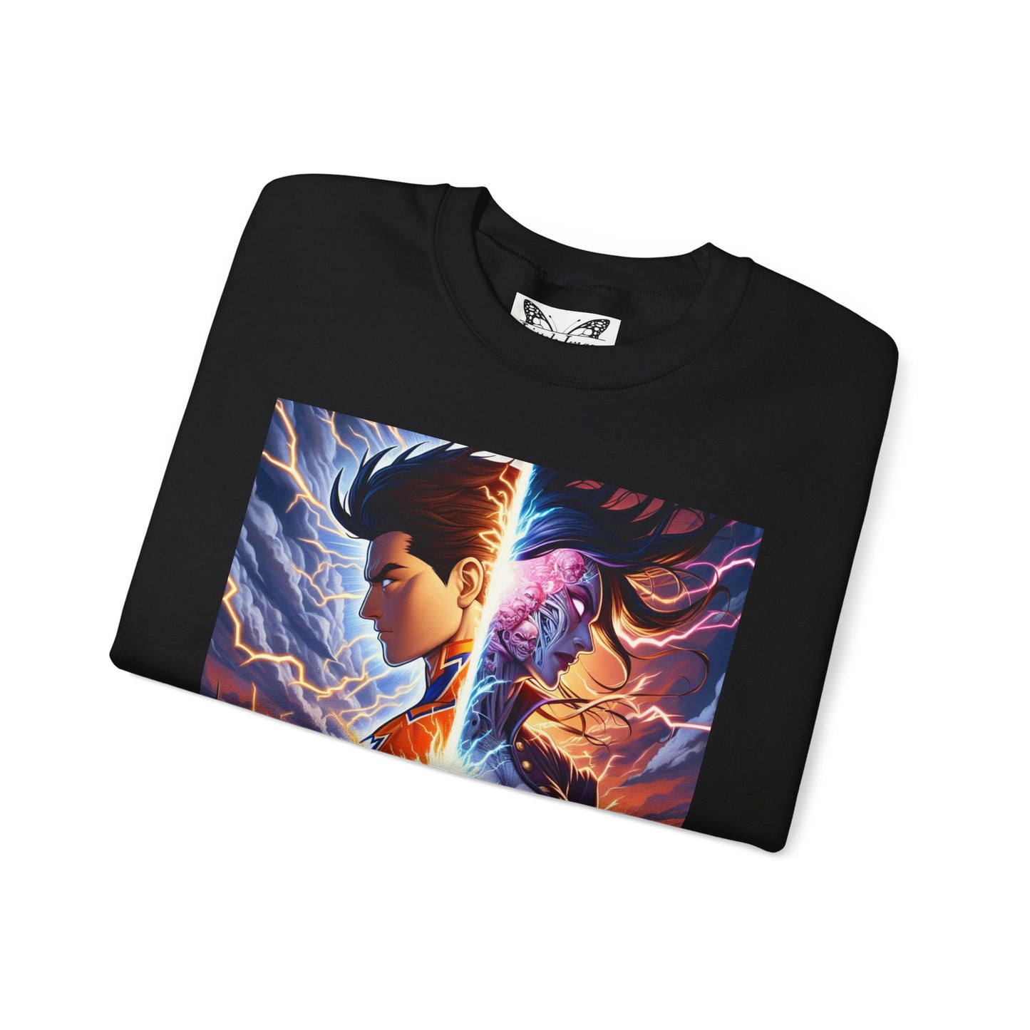 Epic Heroic Battle Unisex Sweatshirt | Cozy Crewneck for Nerds, Gifts for Fans, Stylish Casual Wear, Perfect for Conventions