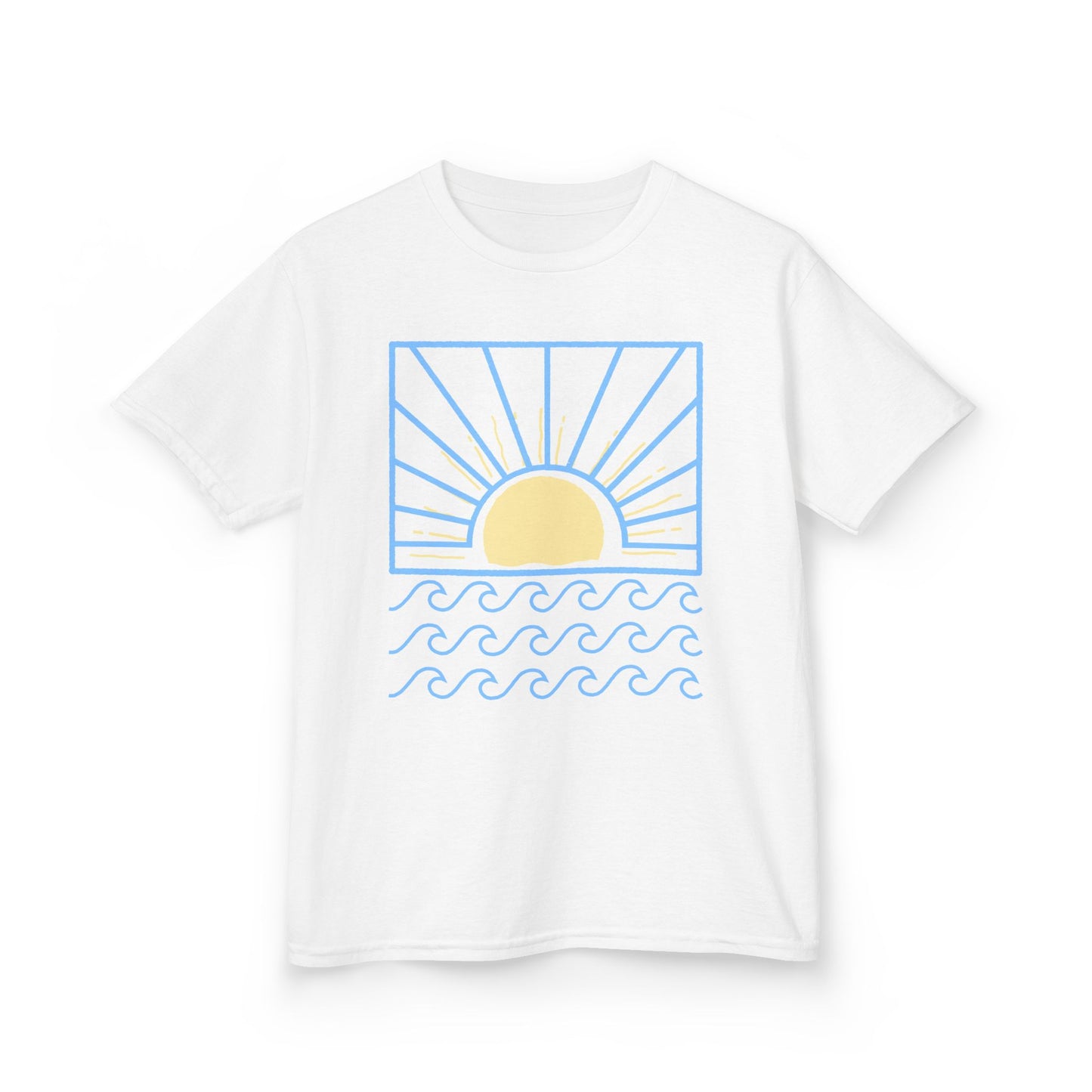 Sunset Vibes Kids Tee - Meaning of Life Shirt, Summer Gift, Beachwear, Casual Kids Clothing, Inspirational Tee