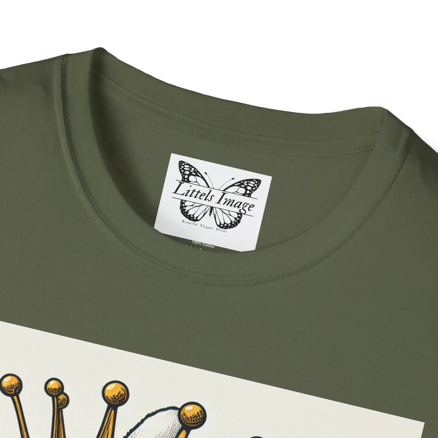 Royal Bunny T-Shirt, Cute Rabbit Tee, Funny Animal Shirt, Perfect for Spring, Easter Gift, Unisex Softstyle Top