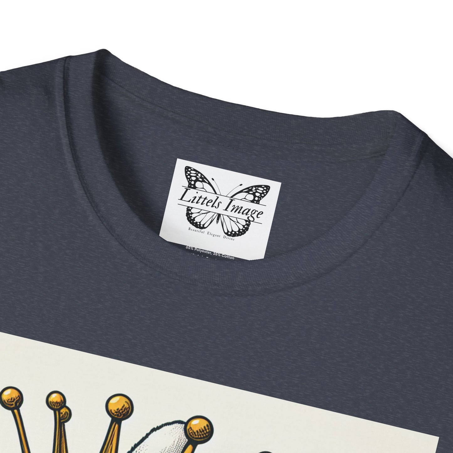 Royal Bunny T-Shirt, Cute Rabbit Tee, Funny Animal Shirt, Perfect for Spring, Easter Gift, Unisex Softstyle Top