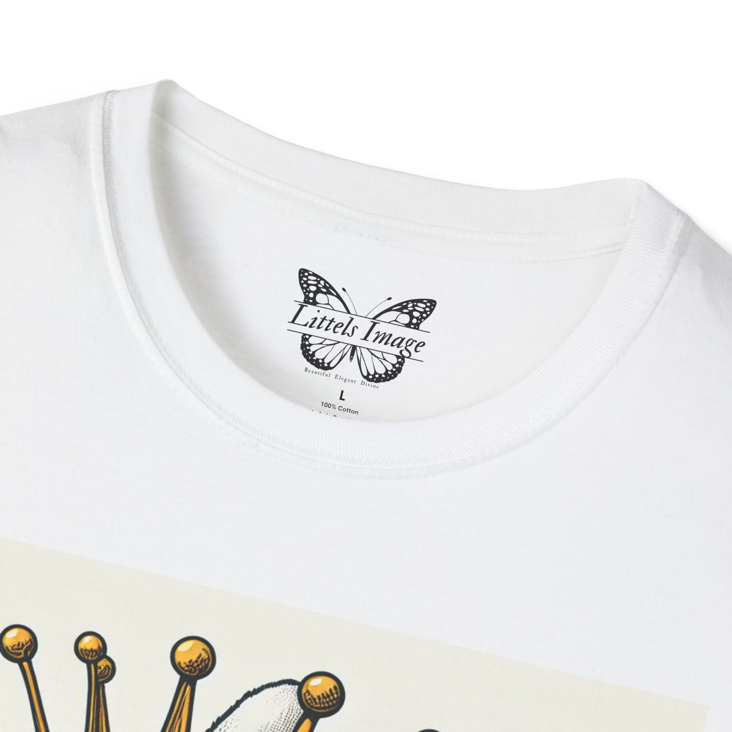 Royal Bunny T-Shirt, Cute Rabbit Tee, Funny Animal Shirt, Perfect for Spring, Easter Gift, Unisex Softstyle Top