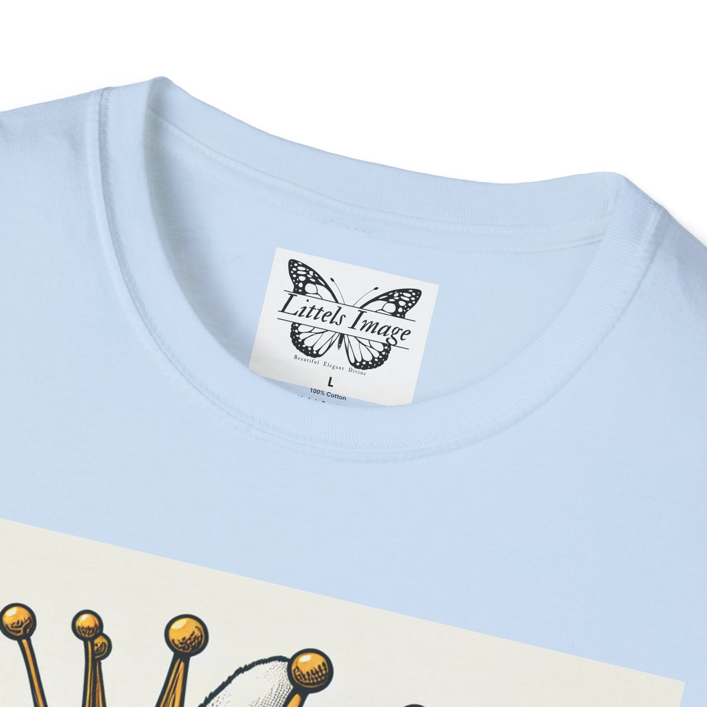 Royal Bunny T-Shirt, Cute Rabbit Tee, Funny Animal Shirt, Perfect for Spring, Easter Gift, Unisex Softstyle Top