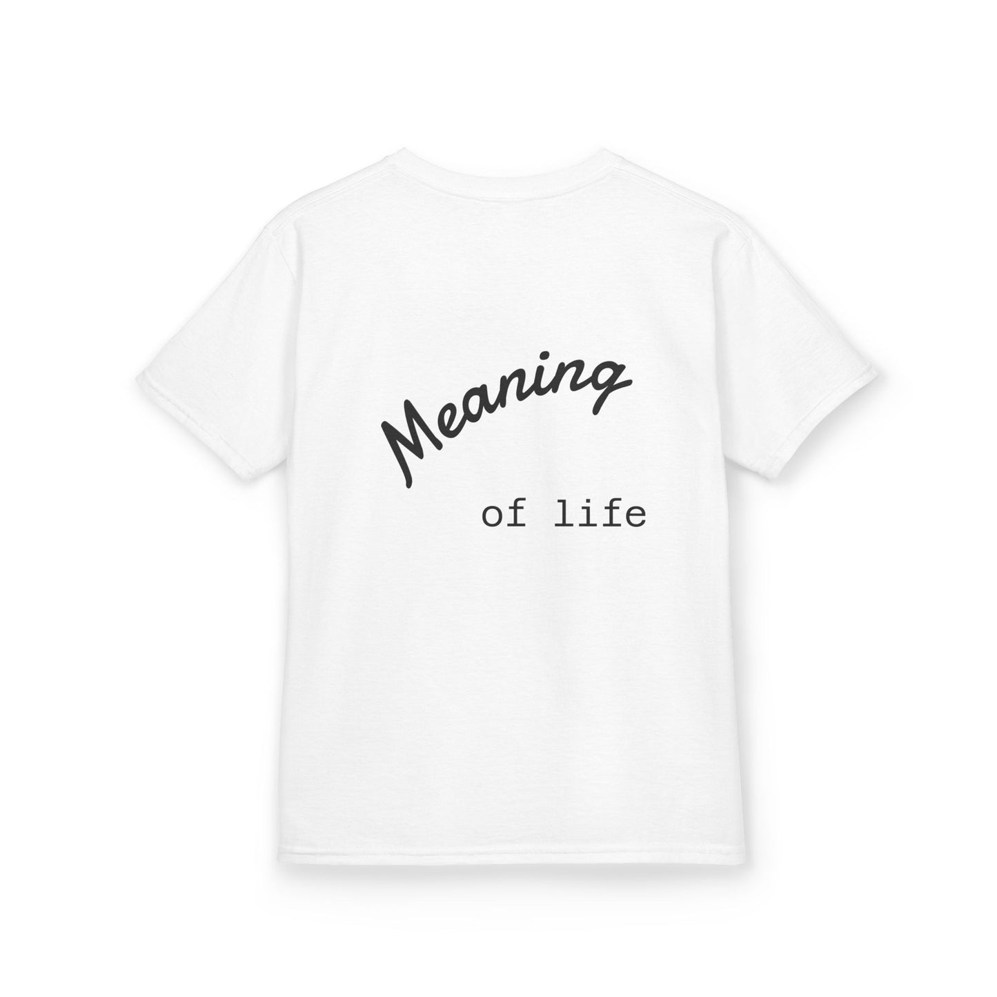 Sunset Vibes Kids Tee - Meaning of Life Shirt, Summer Gift, Beachwear, Casual Kids Clothing, Inspirational Tee