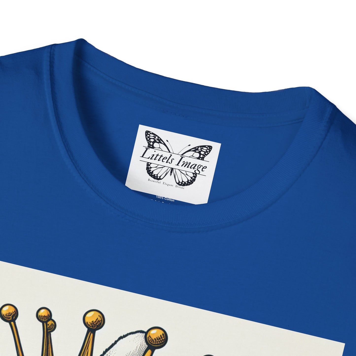 Royal Bunny T-Shirt, Cute Rabbit Tee, Funny Animal Shirt, Perfect for Spring, Easter Gift, Unisex Softstyle Top