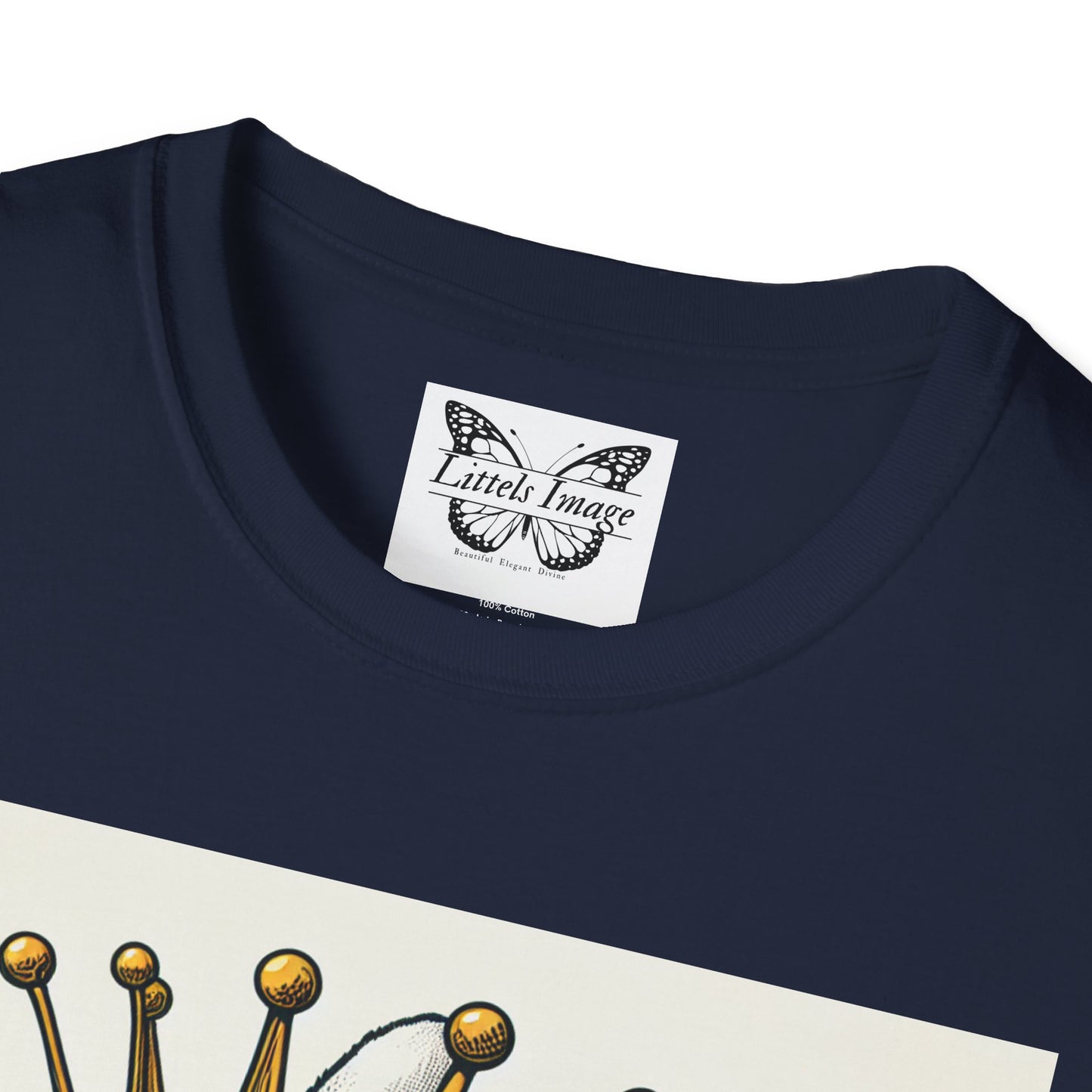 Royal Bunny T-Shirt, Cute Rabbit Tee, Funny Animal Shirt, Perfect for Spring, Easter Gift, Unisex Softstyle Top