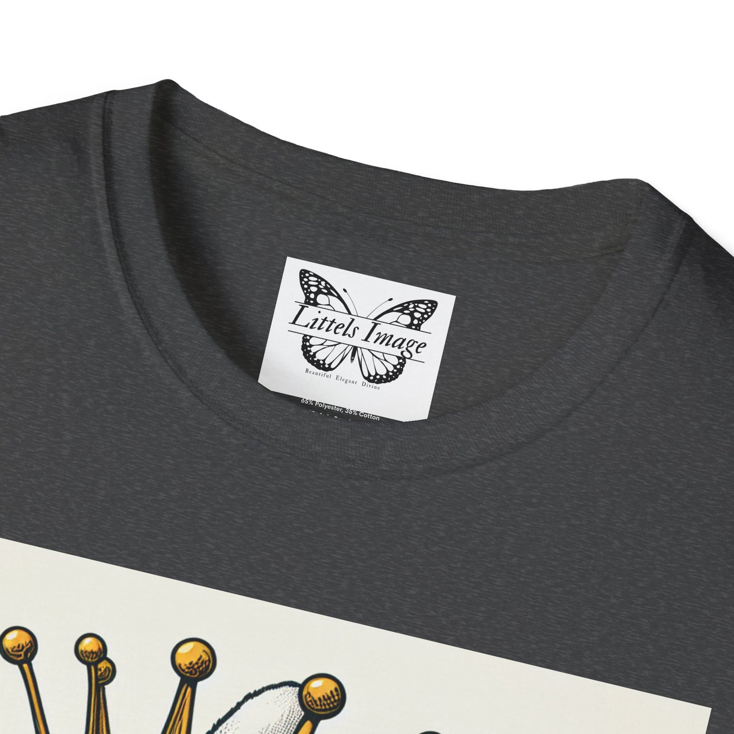 Royal Bunny T-Shirt, Cute Rabbit Tee, Funny Animal Shirt, Perfect for Spring, Easter Gift, Unisex Softstyle Top